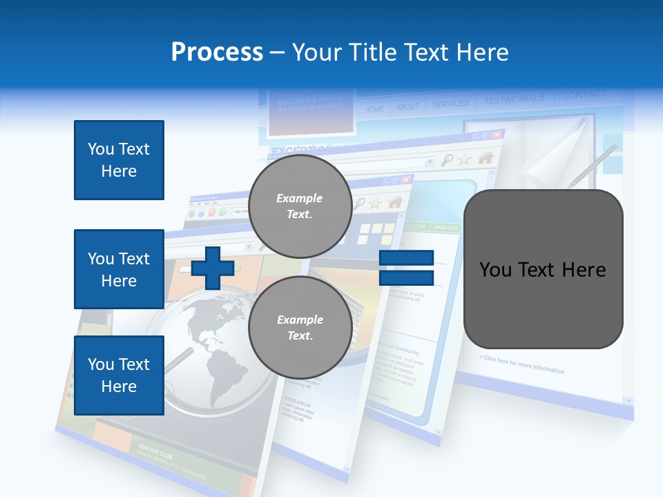Url Internet Digital PowerPoint Template