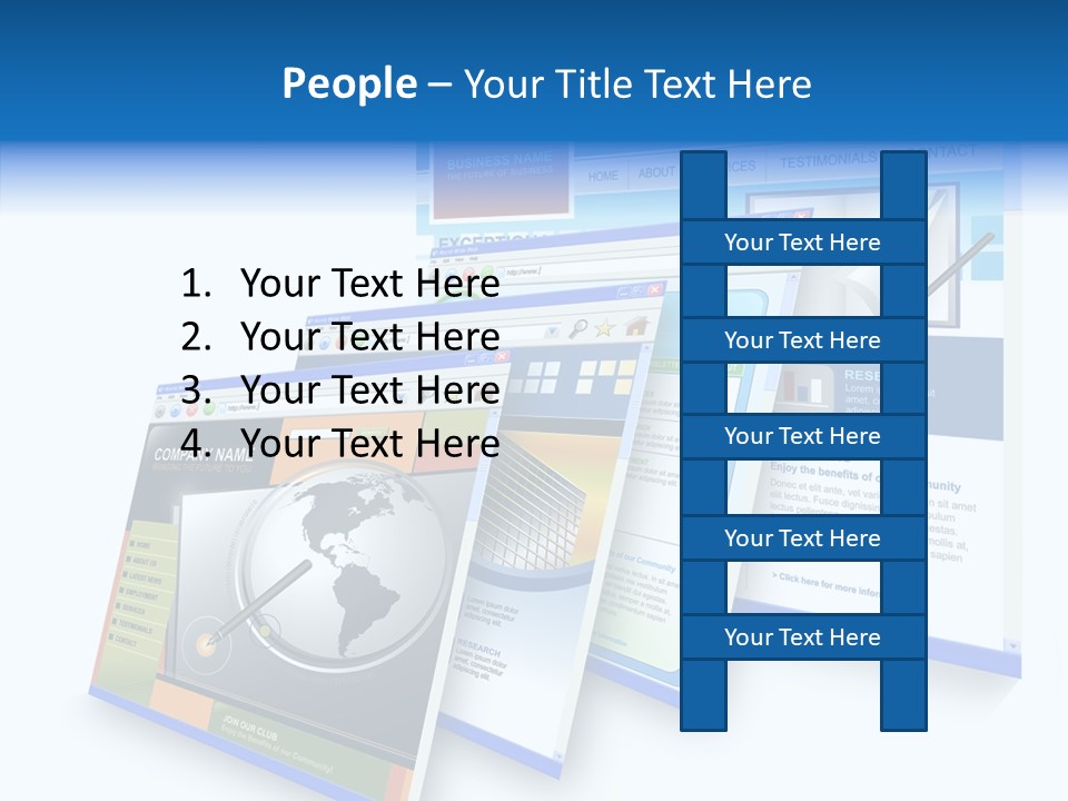 Url Internet Digital PowerPoint Template
