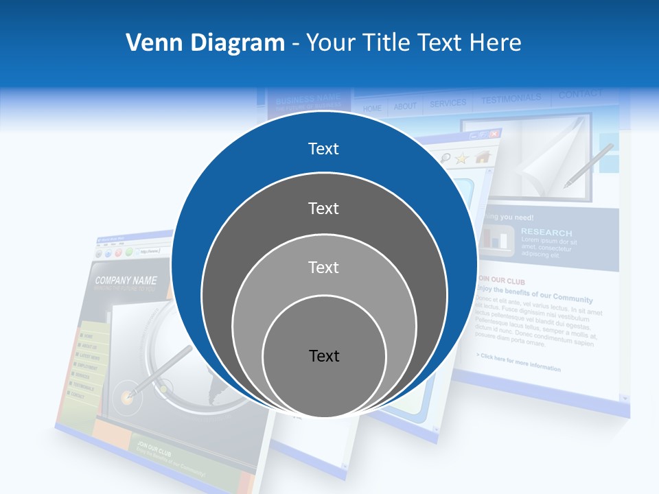 Url Internet Digital PowerPoint Template
