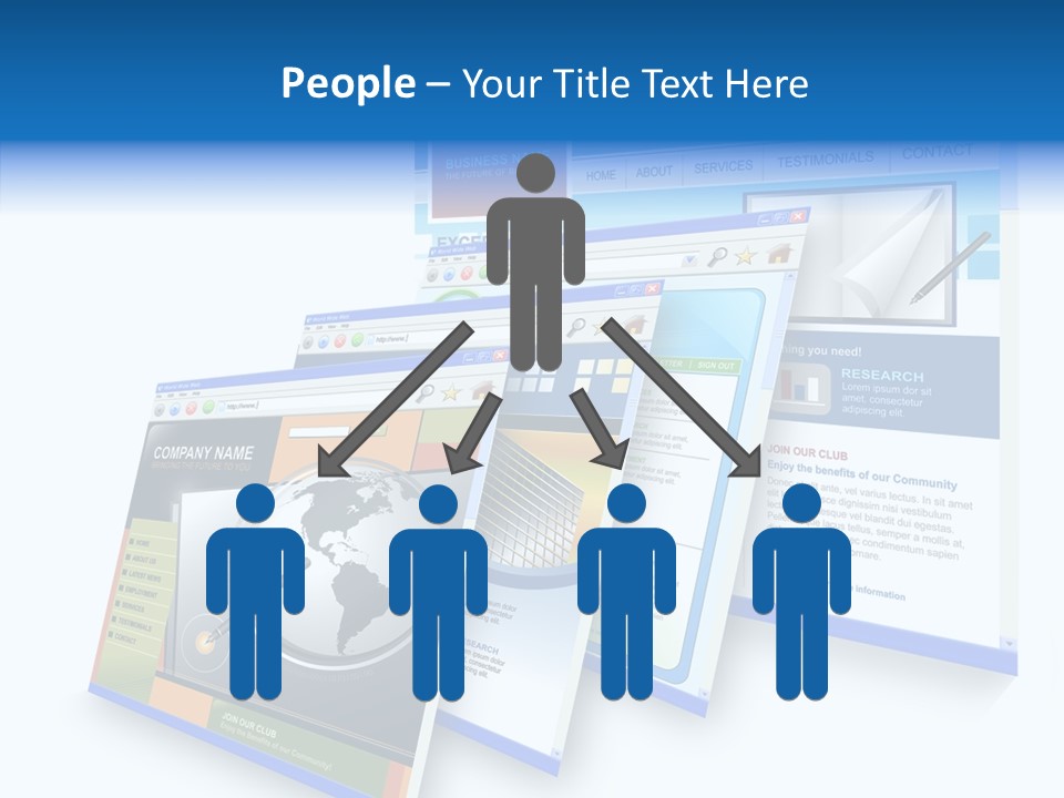 Url Internet Digital PowerPoint Template