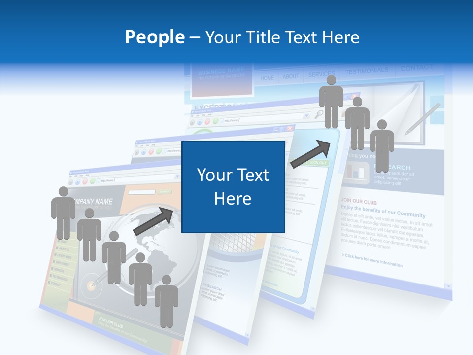 Url Internet Digital PowerPoint Template