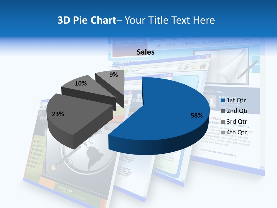 Url Internet Digital PowerPoint Template
