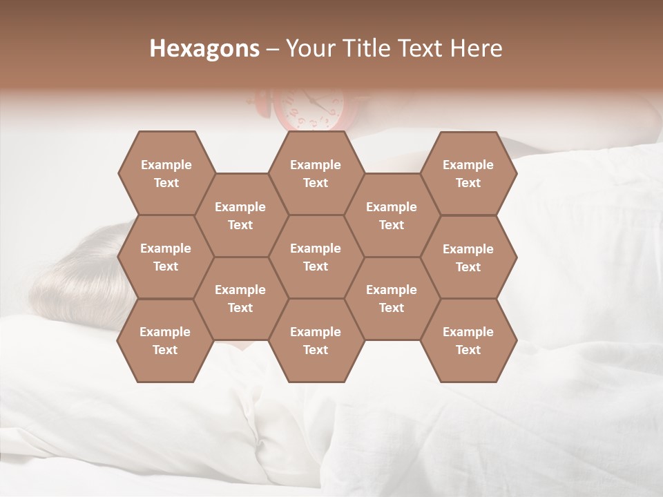 Stressed Caucasian Calm PowerPoint Template