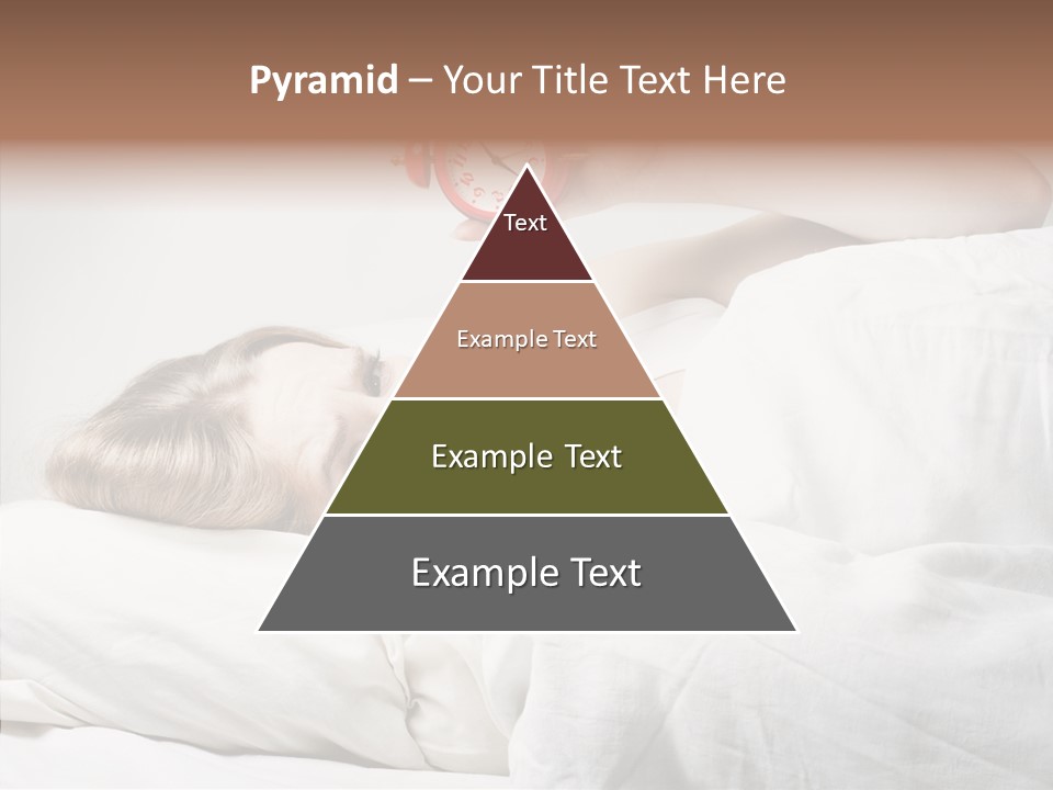 Stressed Caucasian Calm PowerPoint Template