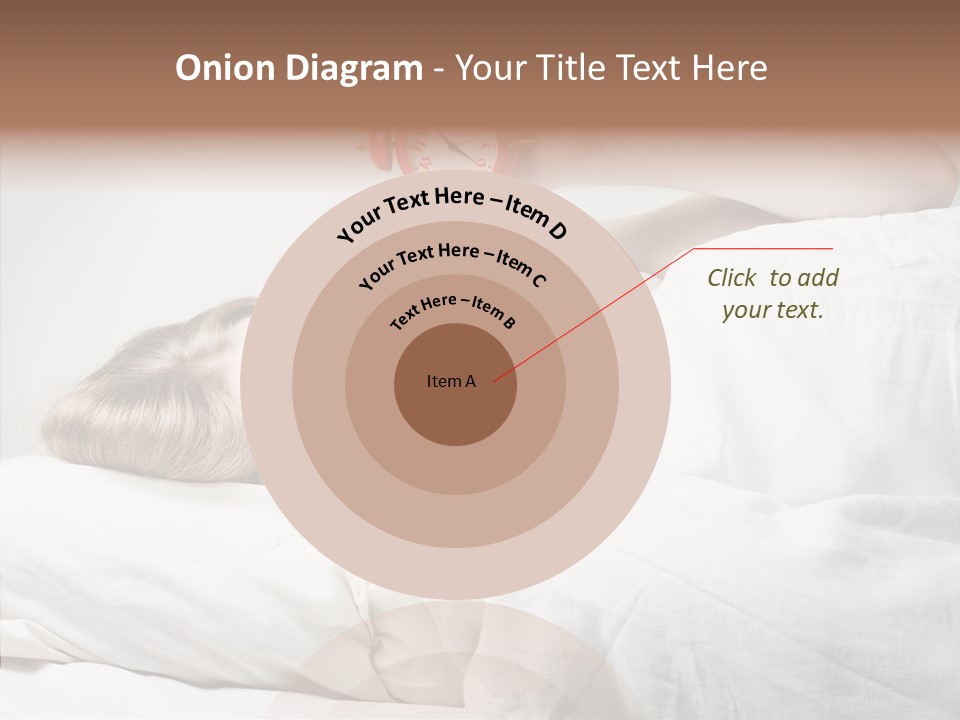 Stressed Caucasian Calm PowerPoint Template
