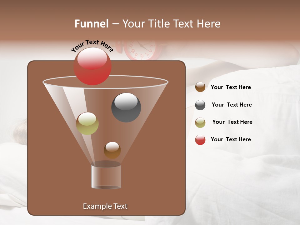 Stressed Caucasian Calm PowerPoint Template