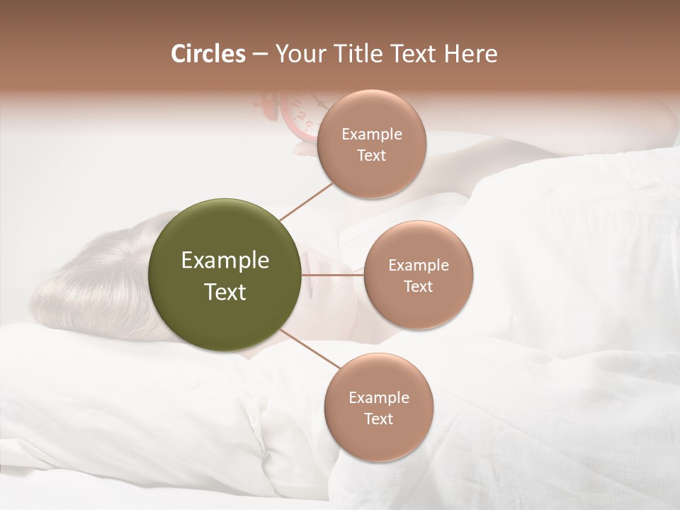 Stressed Caucasian Calm PowerPoint Template