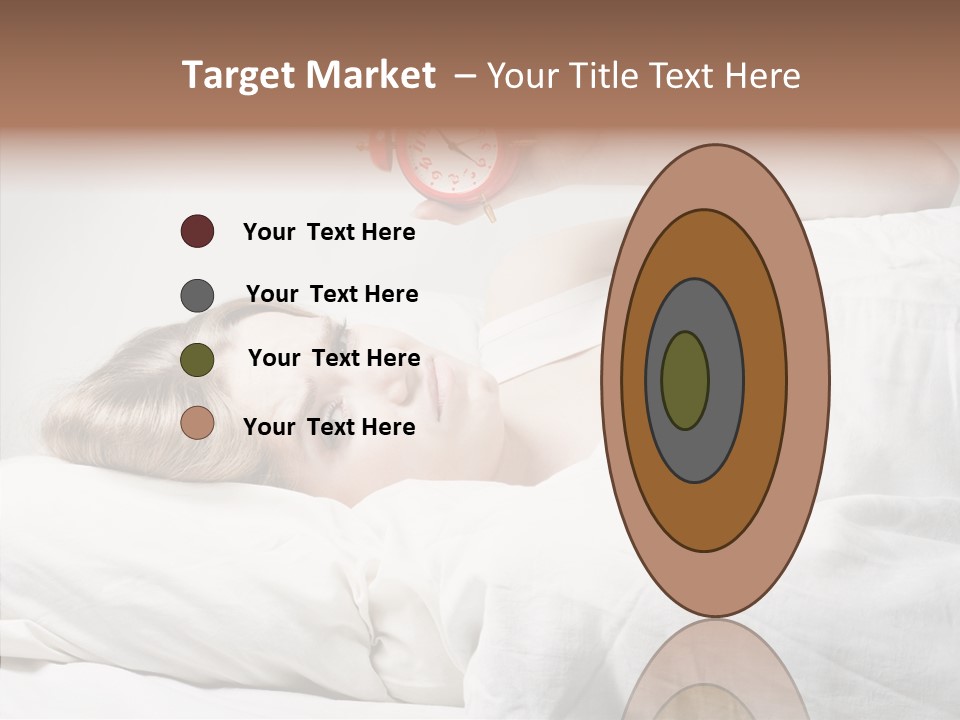 Stressed Caucasian Calm PowerPoint Template