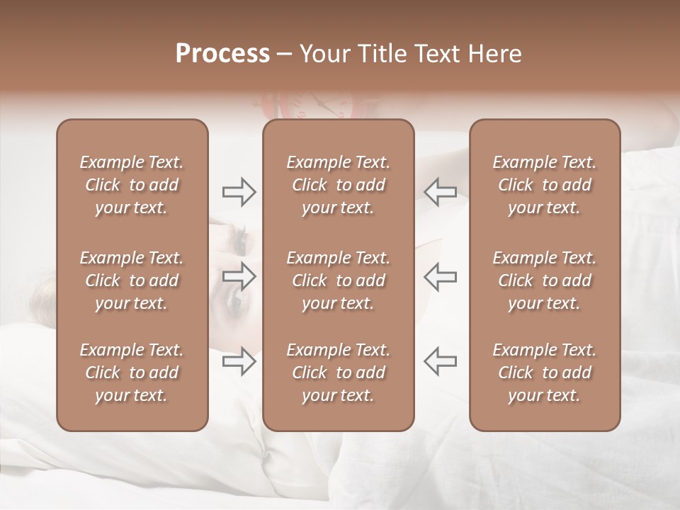 Stressed Caucasian Calm PowerPoint Template