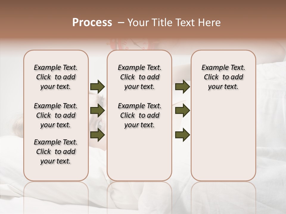 Stressed Caucasian Calm PowerPoint Template