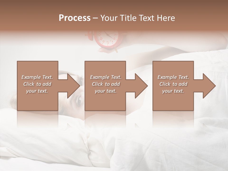 Stressed Caucasian Calm PowerPoint Template