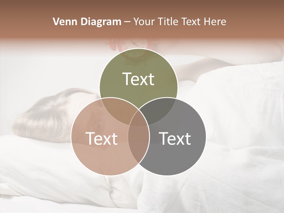 Stressed Caucasian Calm PowerPoint Template