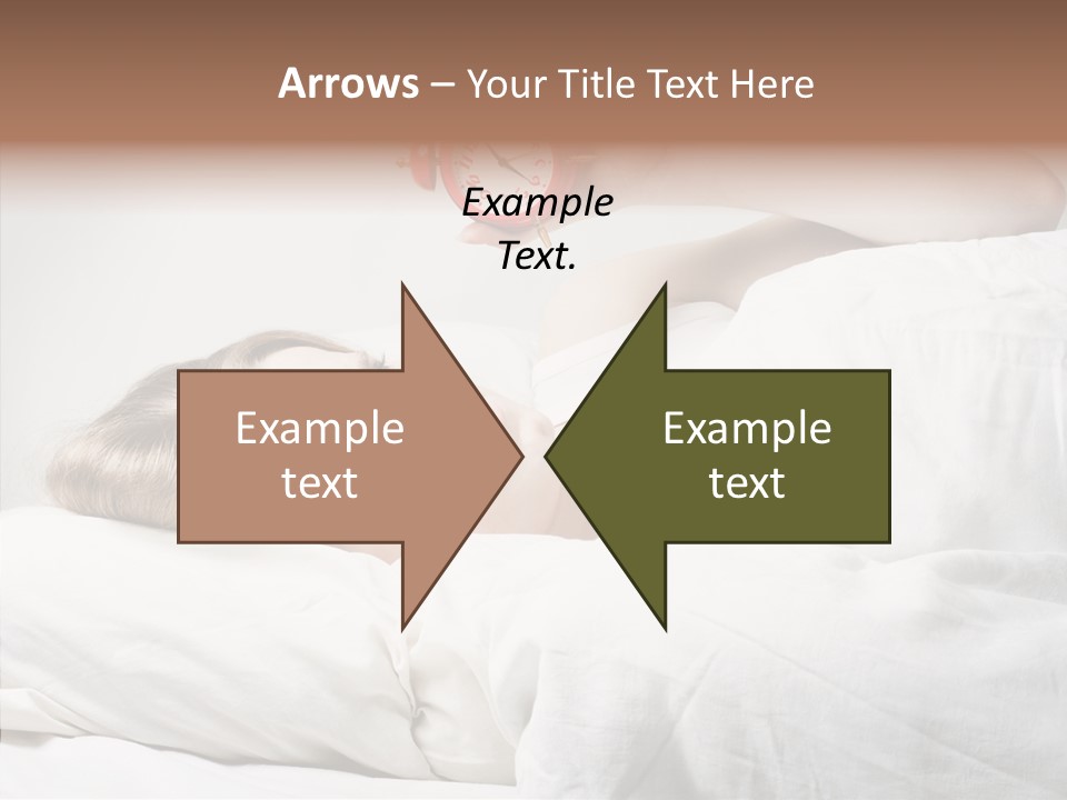 Stressed Caucasian Calm PowerPoint Template