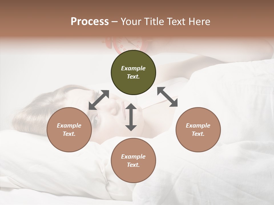 Stressed Caucasian Calm PowerPoint Template