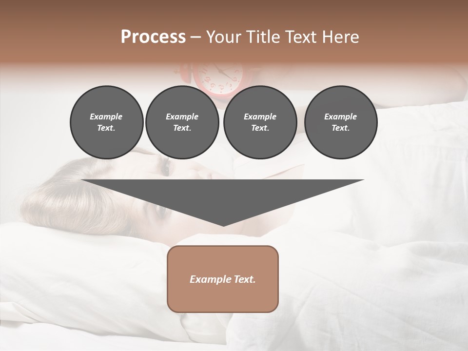 Stressed Caucasian Calm PowerPoint Template