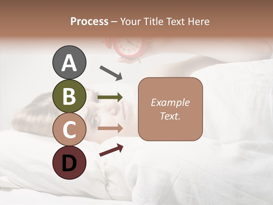 Stressed Caucasian Calm PowerPoint Template