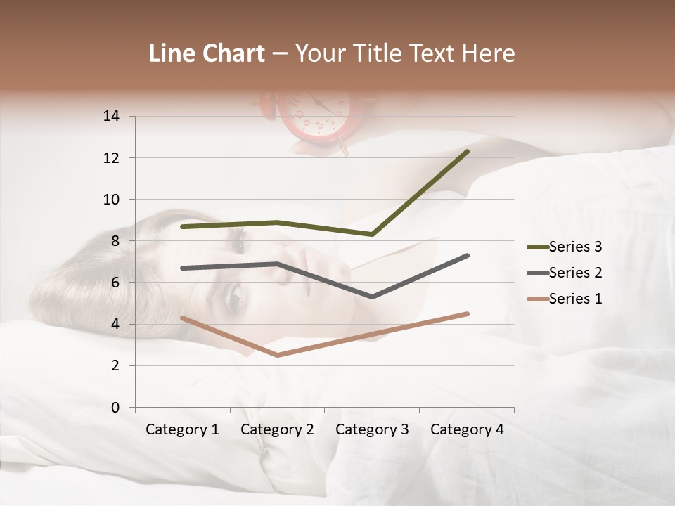 Stressed Caucasian Calm PowerPoint Template