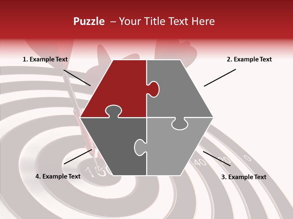 Black Performance Focused PowerPoint Template