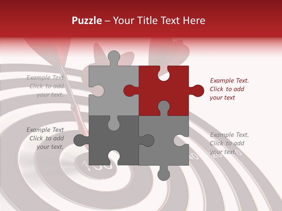 Black Performance Focused PowerPoint Template