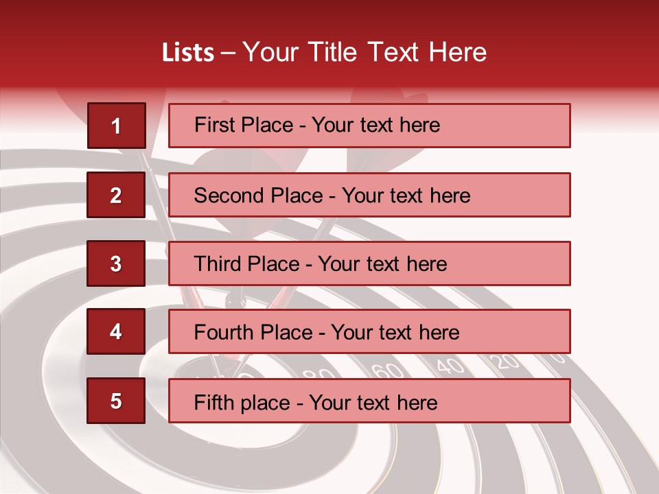 Black Performance Focused PowerPoint Template