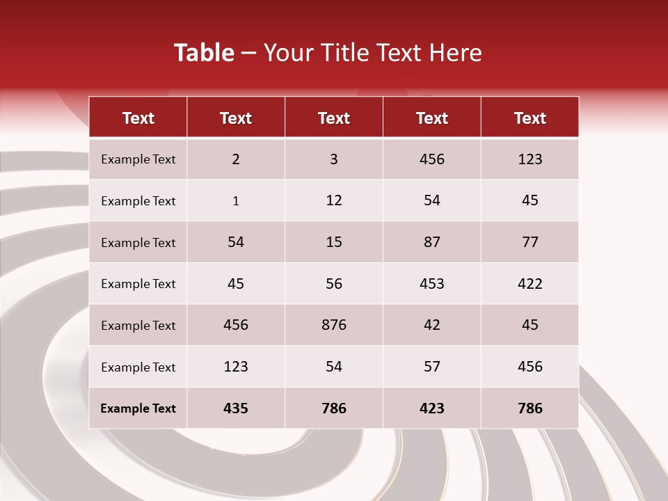 Black Performance Focused PowerPoint Template