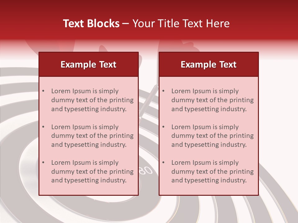 Black Performance Focused PowerPoint Template