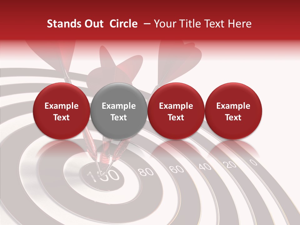 Black Performance Focused PowerPoint Template