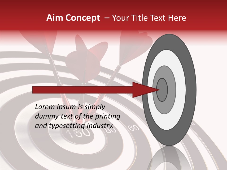 Black Performance Focused PowerPoint Template