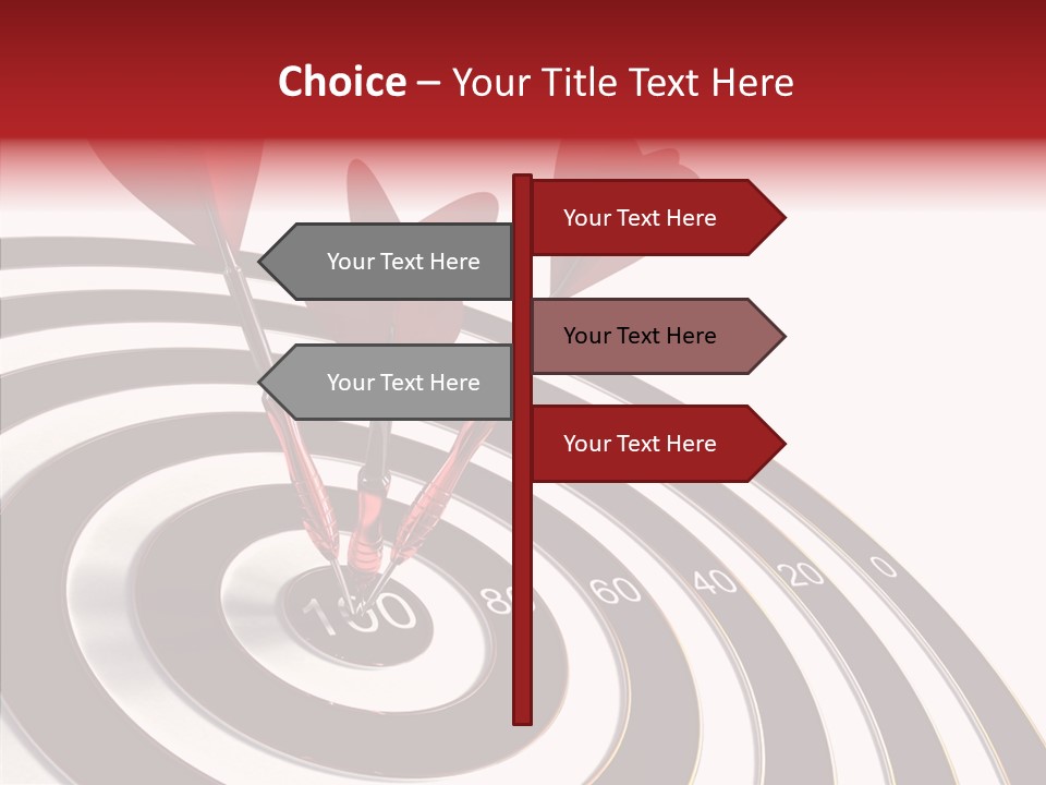 Black Performance Focused PowerPoint Template