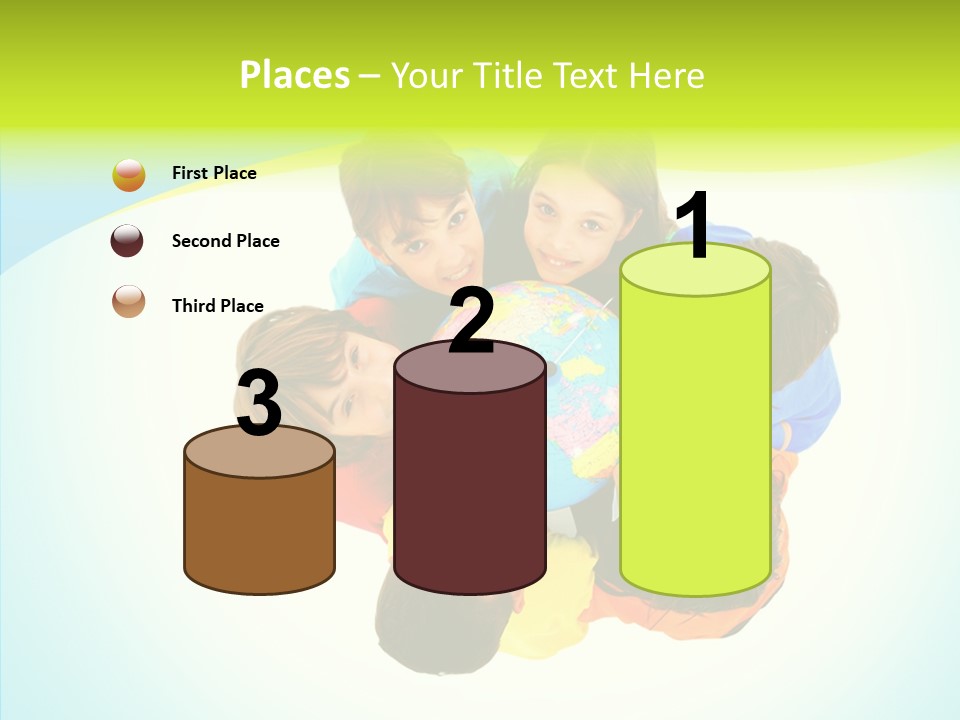 Group Human Chair PowerPoint Template