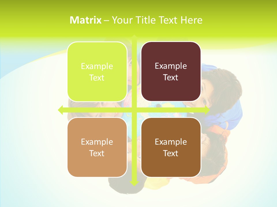 Group Human Chair PowerPoint Template