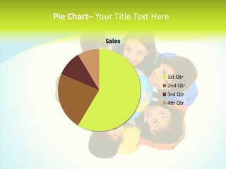 Group Human Chair PowerPoint Template