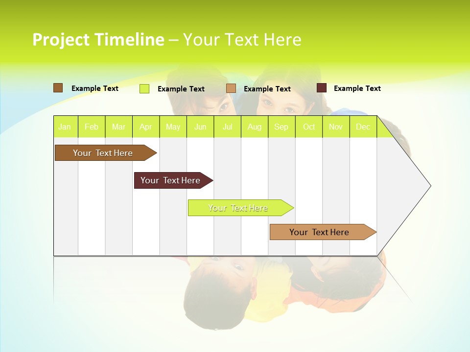 Group Human Chair PowerPoint Template