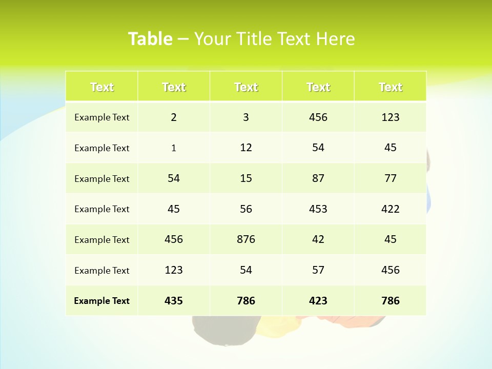 Group Human Chair PowerPoint Template