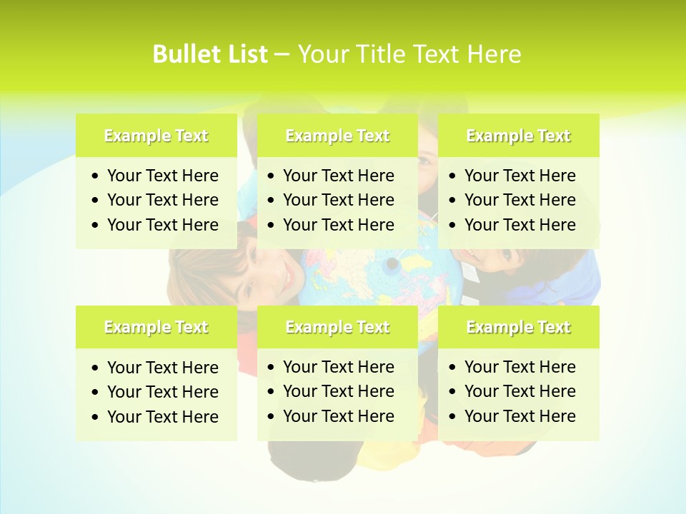 Group Human Chair PowerPoint Template
