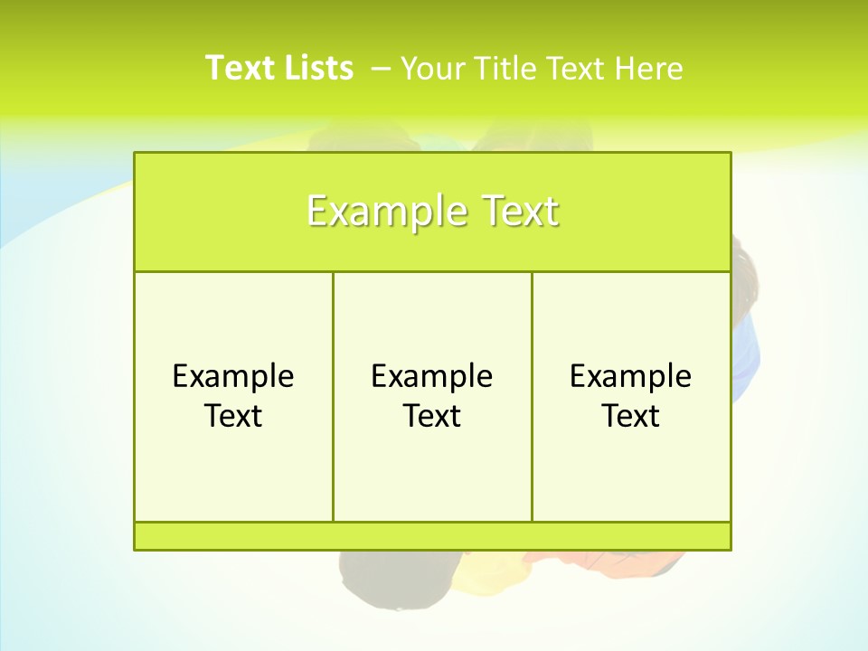 Group Human Chair PowerPoint Template