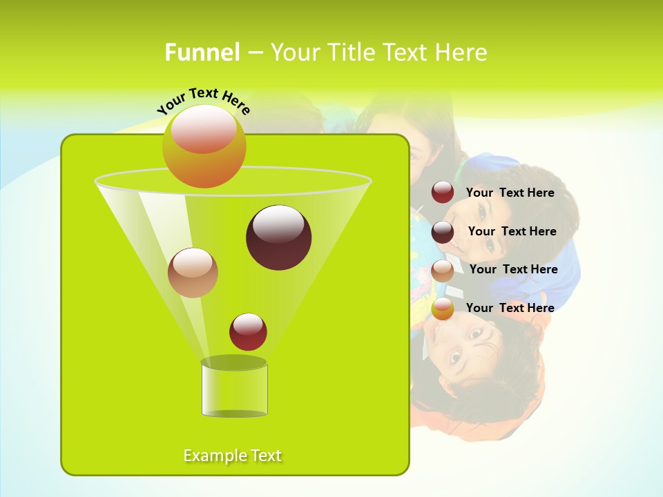 Group Human Chair PowerPoint Template