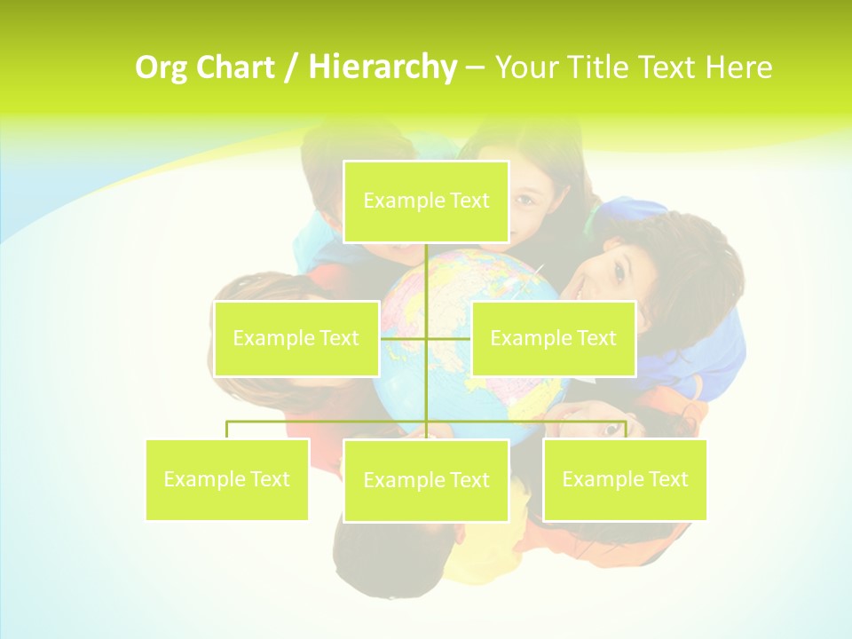 Group Human Chair PowerPoint Template