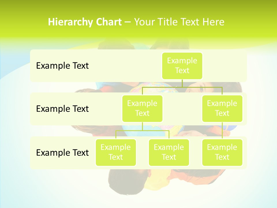 Group Human Chair PowerPoint Template