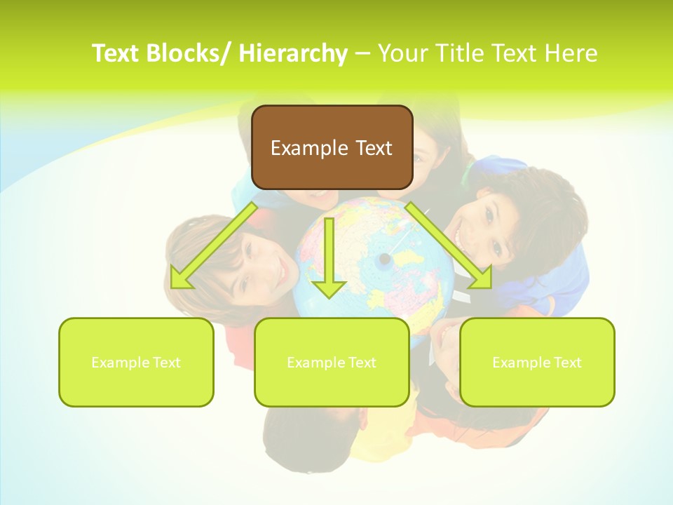 Group Human Chair PowerPoint Template