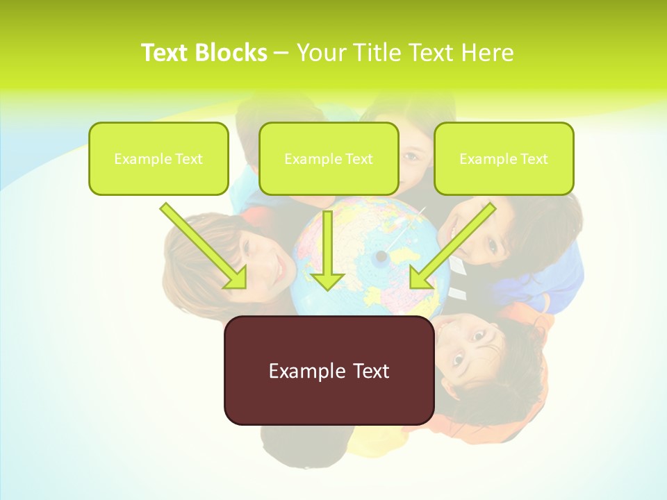 Group Human Chair PowerPoint Template