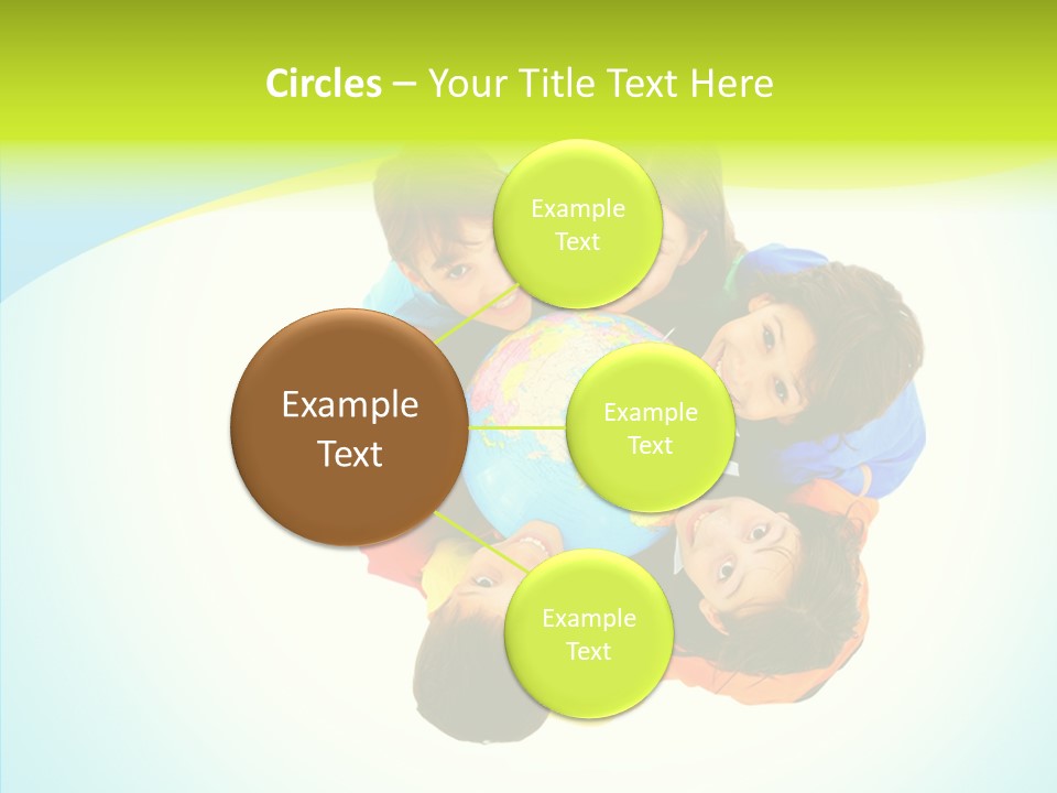 Group Human Chair PowerPoint Template