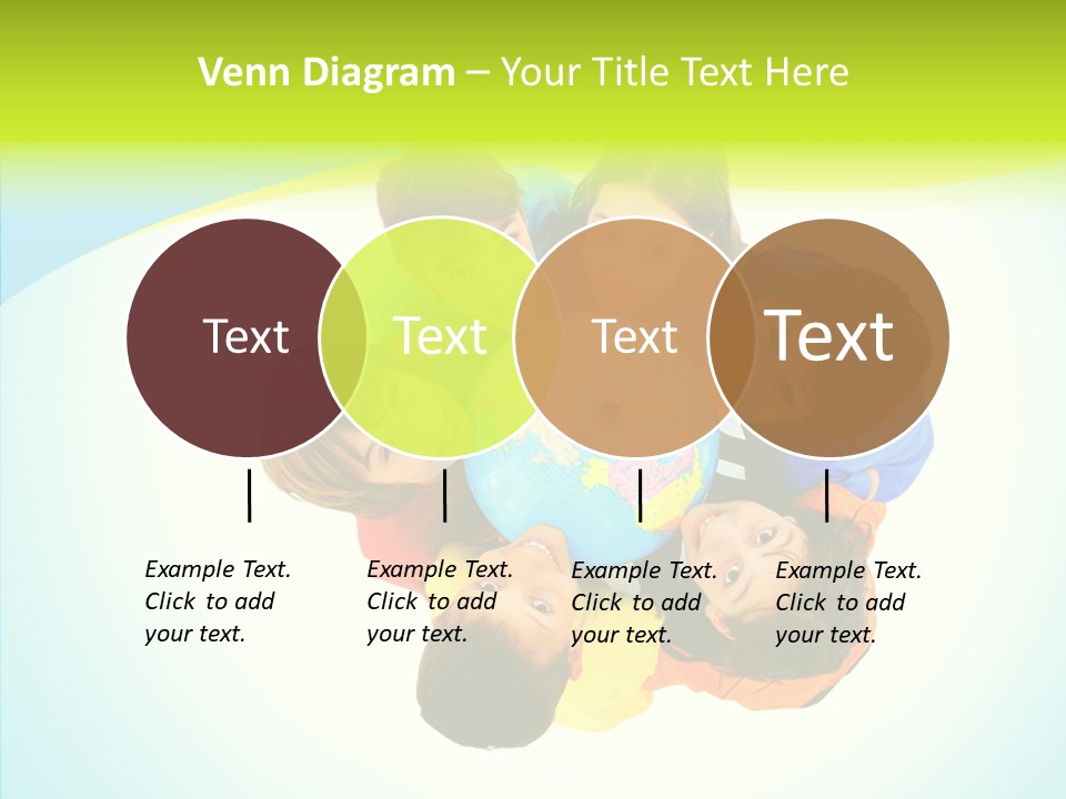 Group Human Chair PowerPoint Template