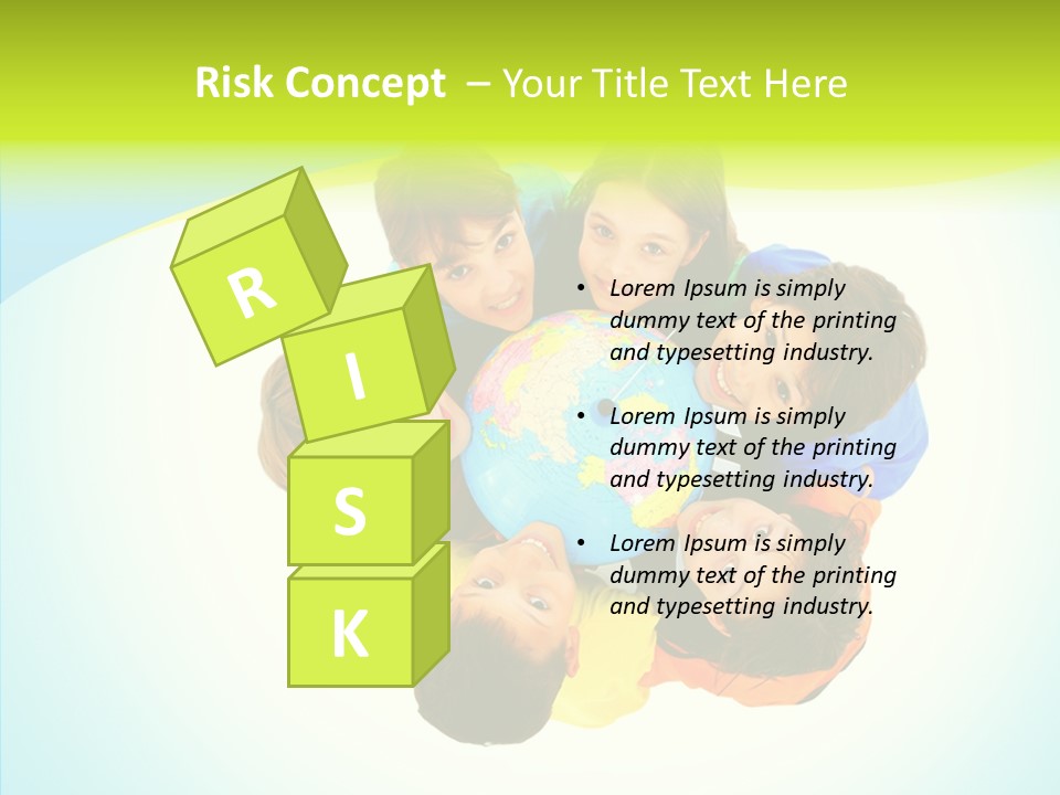 Group Human Chair PowerPoint Template