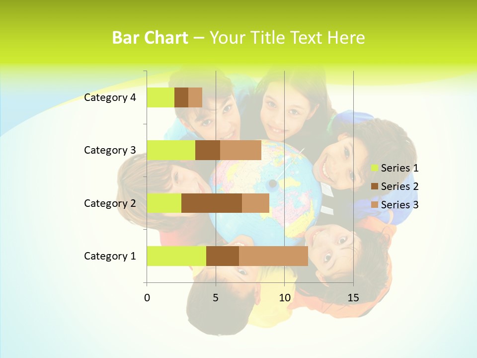 Group Human Chair PowerPoint Template
