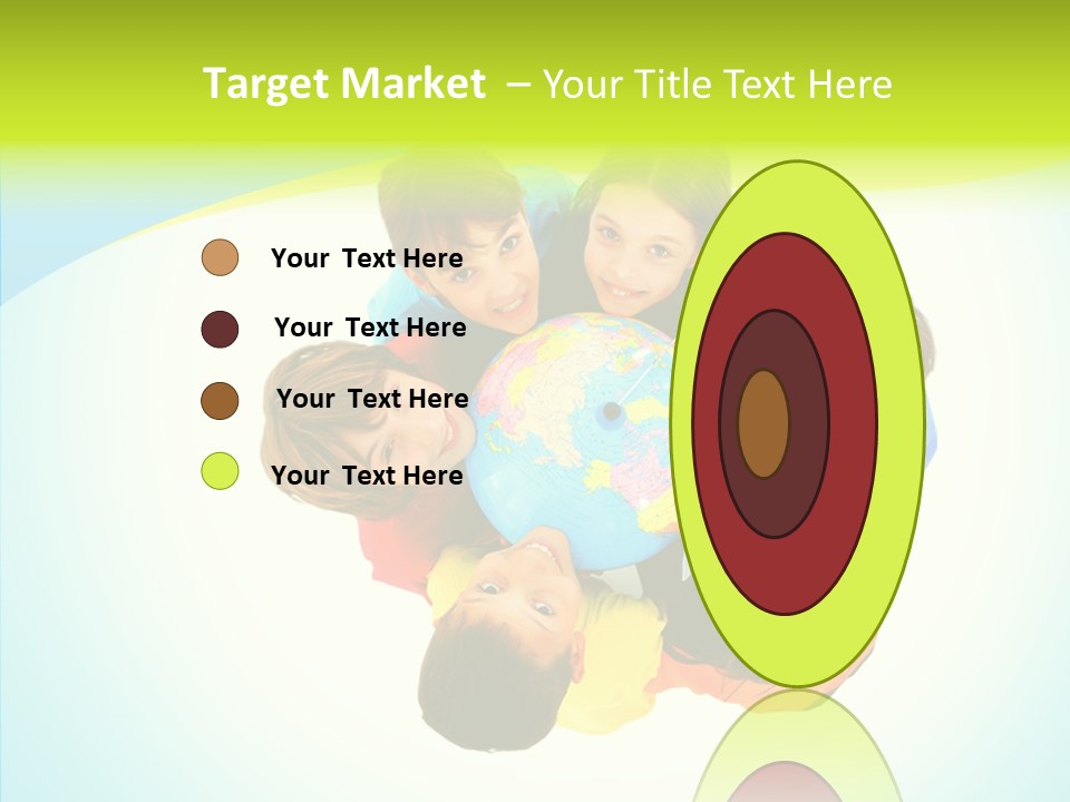 Group Human Chair PowerPoint Template