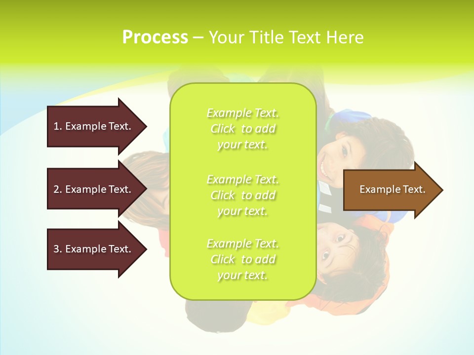 Group Human Chair PowerPoint Template