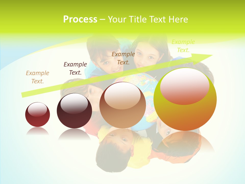 Group Human Chair PowerPoint Template