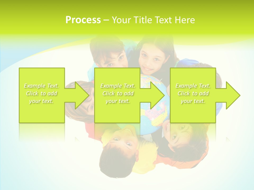 Group Human Chair PowerPoint Template