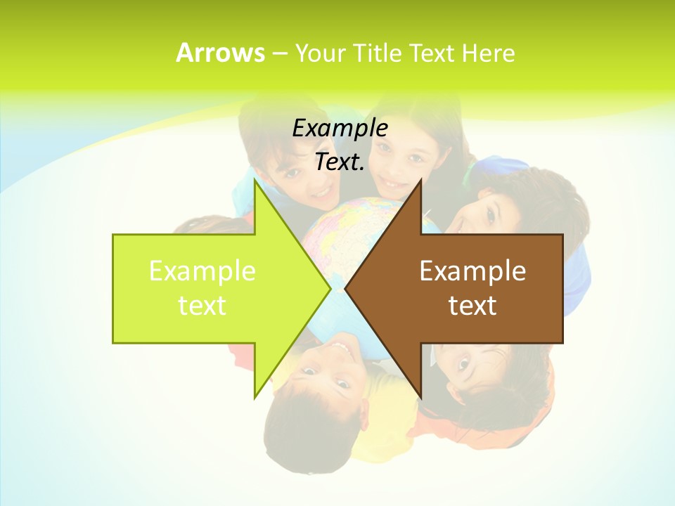 Group Human Chair PowerPoint Template
